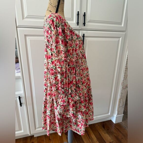 Moon River floral tiered dress - Picture 6 of 11